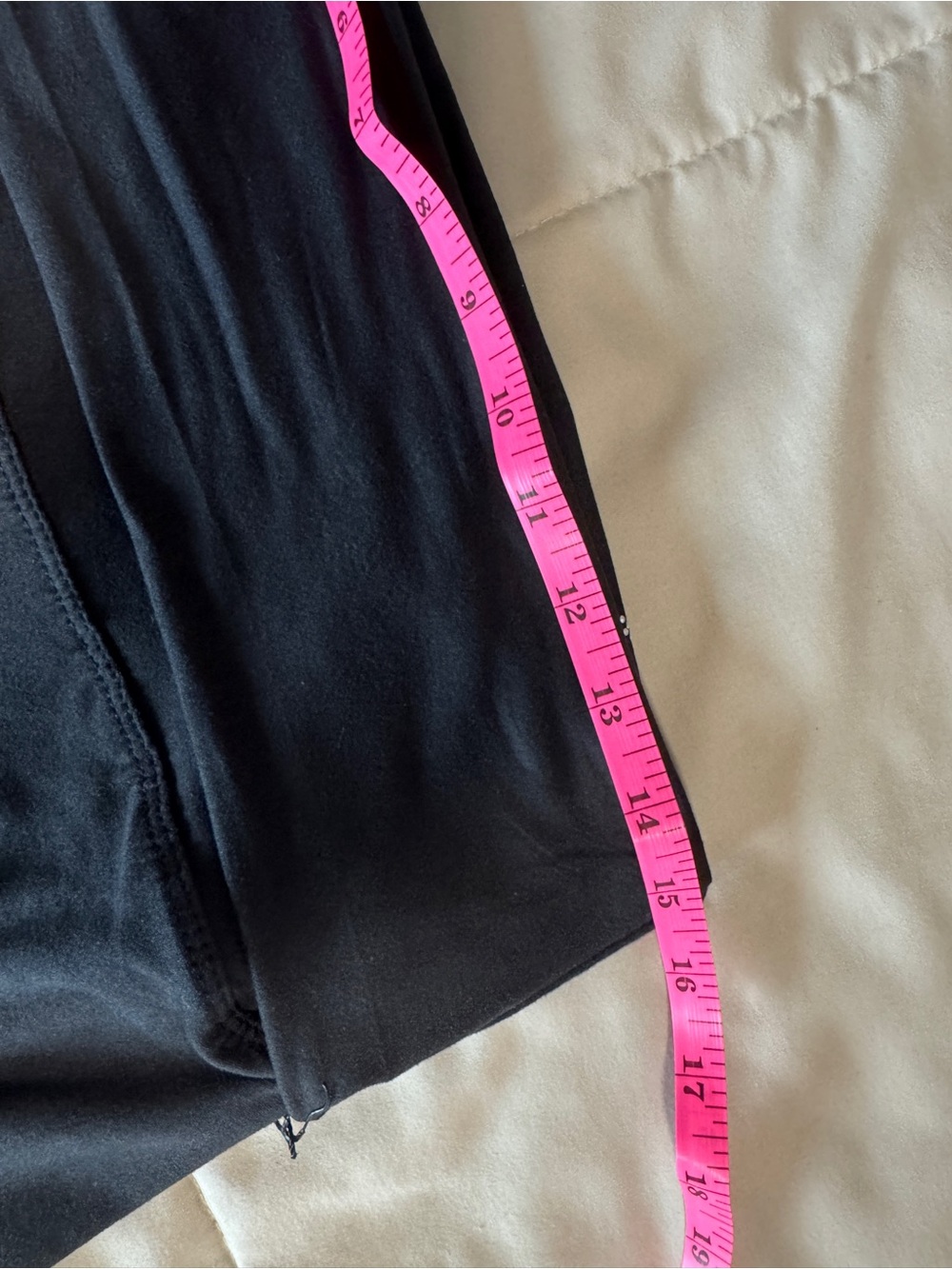 Baby Phat Fold Over Lounge Shorts Black Rhinestone Y2K Activewear NWT Size L - Picture 4 of 5